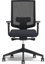 Select Kantoormeubelen Pro Chair S010 - Bureaustoel - Ergonomisch - 5 jaar garantie - 4D-armlegger, lendensteun en zitdiepteverstelling - zwart