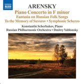 Konstantin Scherbakov, Russian Philharmonic Orchestra, Dmitry Yablonsky - Arensky: Piano Concerto In F Minor (CD)