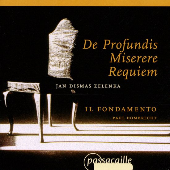 Il Fondamento, Paul Dombrecht - Zelenka: De Profundis | Miserere | Requiem (CD)