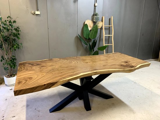 Table tronc d'arbre Suar | 245 x 115 cm