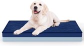 Orthopedisch Hondenkussen - Hondenkussen 120X80 - 2 Hardheden - Wasbaar - Hondenmand - Hondensofa - Hondenbed