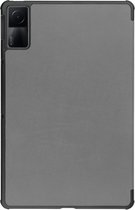 Xiaomi Redmi Pad Bookcase hoesje - Just in Case - Effen Grijs - Kunstleer