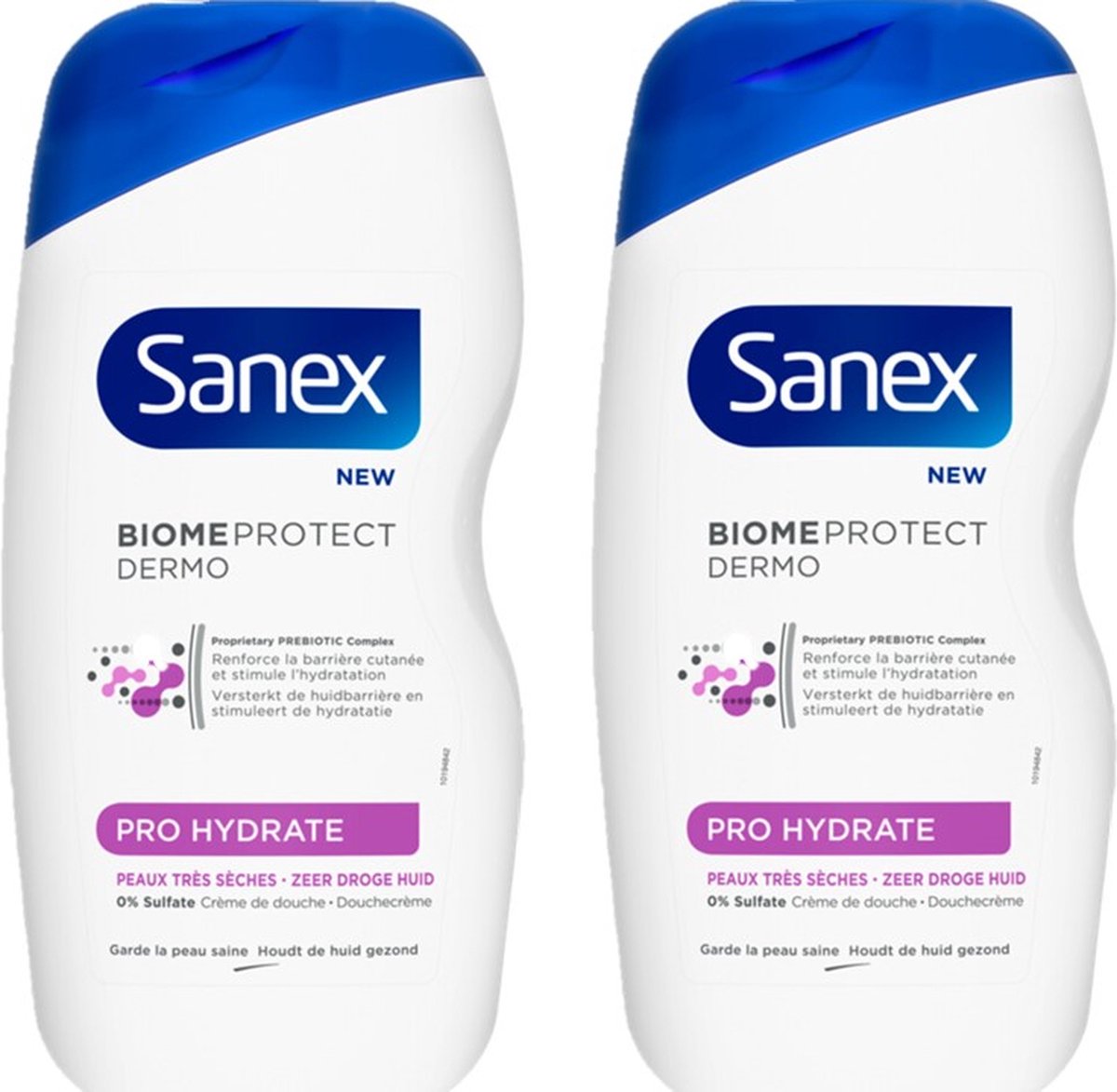 Goedkoopste Sanex Douchegel Pro Hydrate 2 x 500 ml