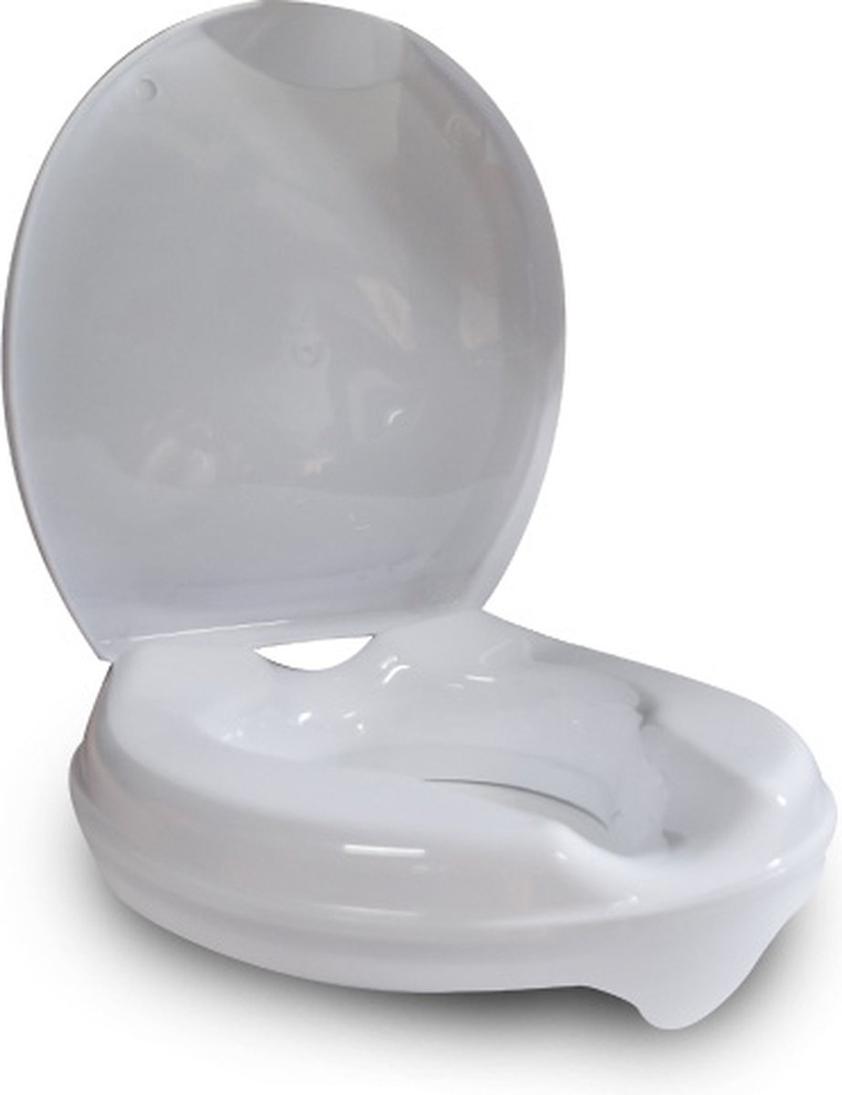 Toiletverhoger 6 cm met Deksel
