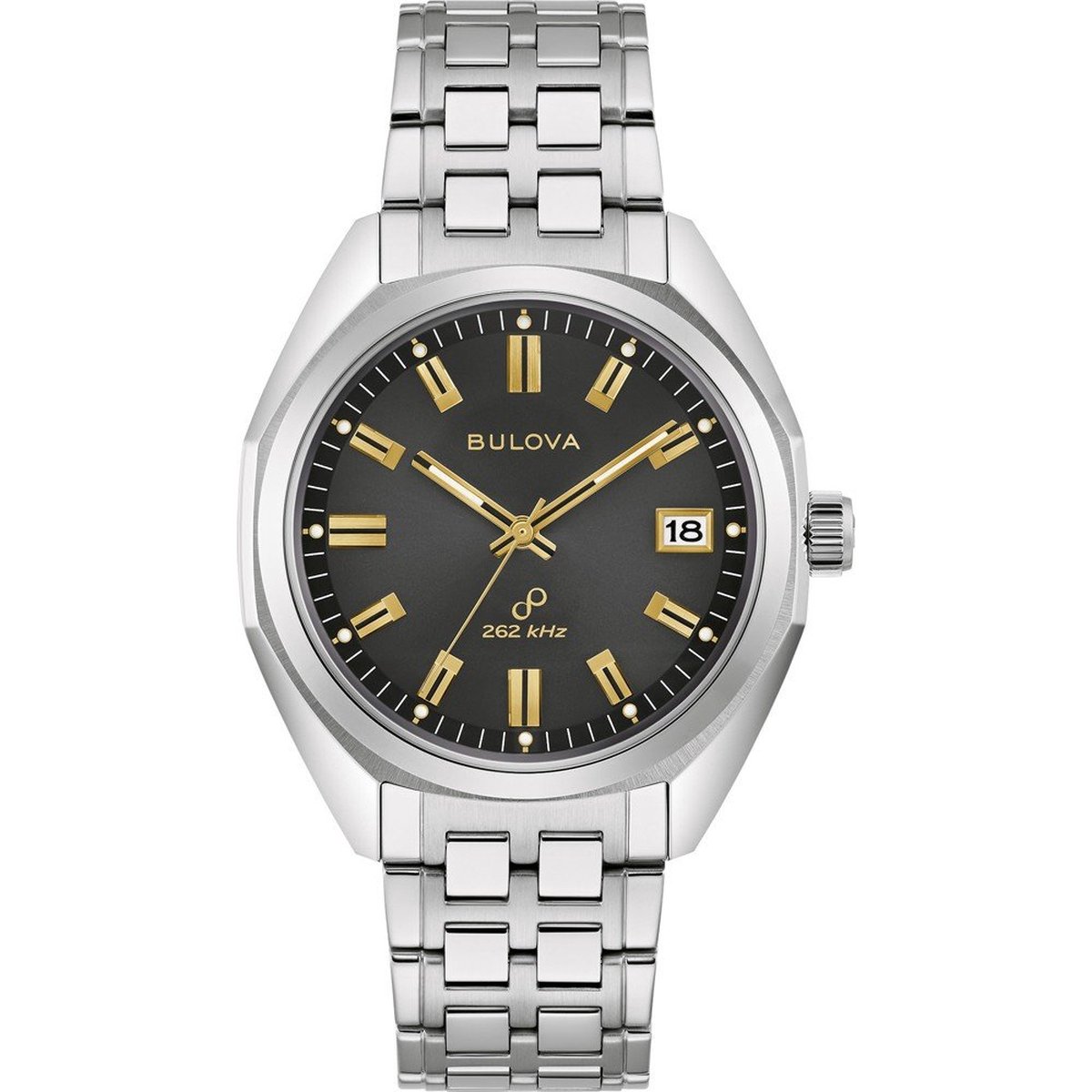 Bulova Jet Star 96B415 Horloge - Staal - Zilverkleurig - Ø 40 mm