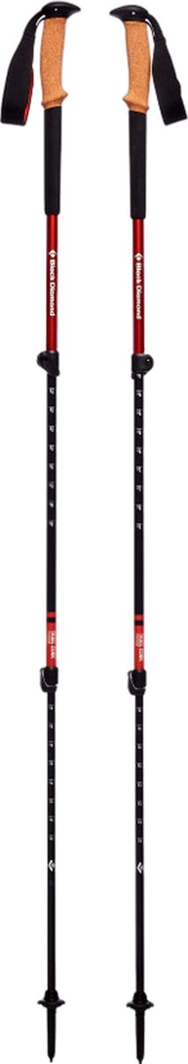 Bâtons De Trekking Black Diamond Flicklock – Lot De 2, Légers Et Réglables (100-140cm)