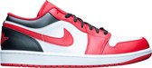 Nike Air Jordan 1 Low "BULLS" White Gym Red Black Maat 45