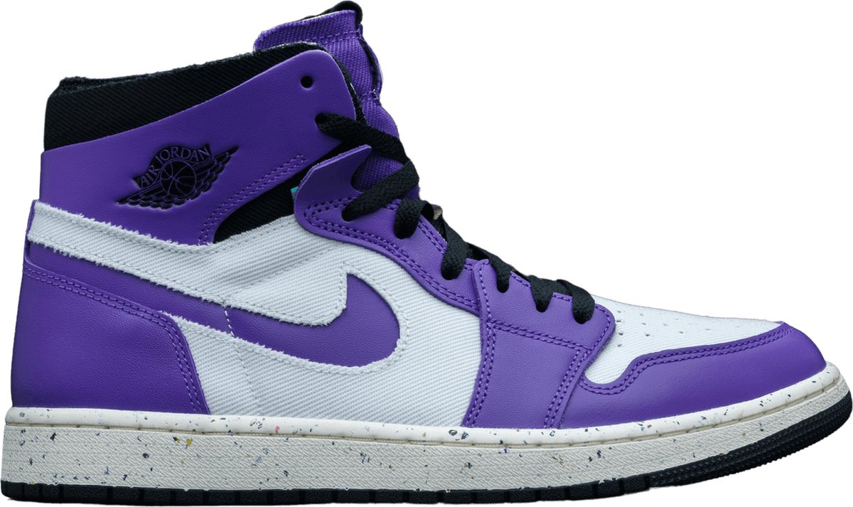 Nike Air Jordan 1 High Zoom Nike Air CMFT Crater Sneakers Unisex 501 Paars