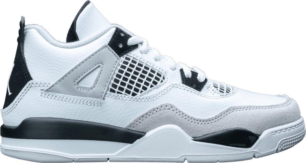 Nike Air Jordan 4 Retro Military Sneakers Unisex 111 Zwart