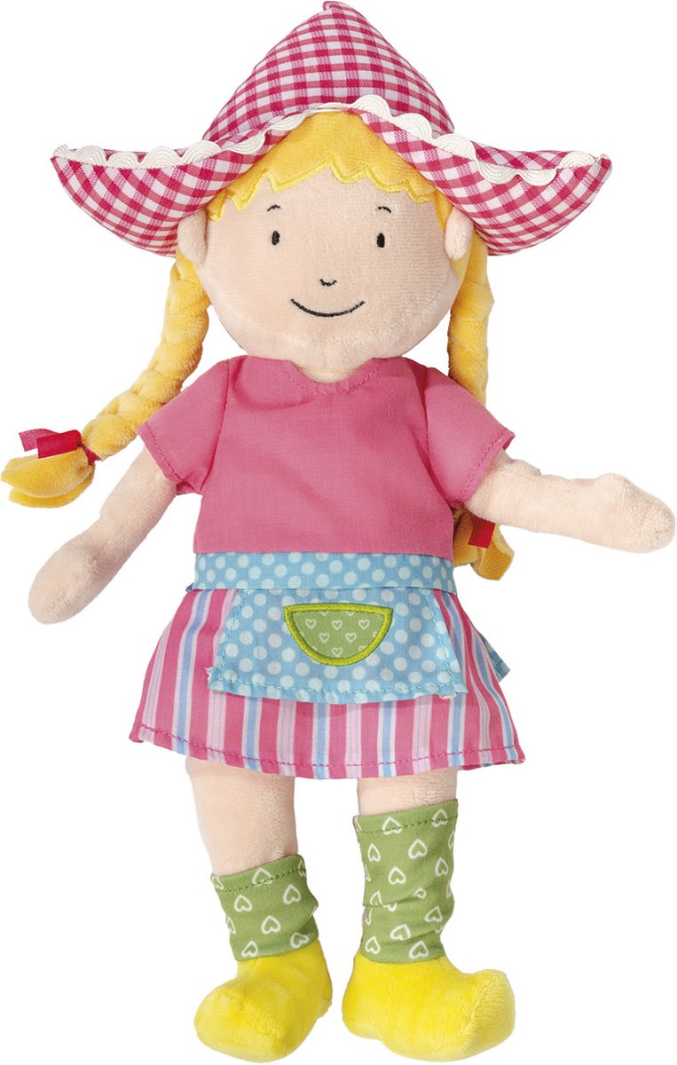 Fien & Teun knuffel 35 cm pluche Fien - baby peuter speelgoed - Bambolino Toys