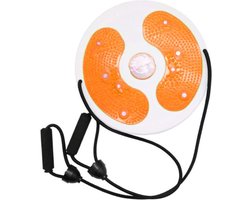 Cardio Twister Disc - Core Waist Ab Trainer - Buikspiertrainer - Balanstrainer Workout - Balance Board Twister  - Balance board - Hometrainer - ORANJE