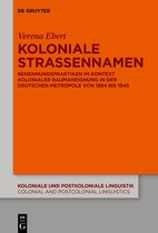 Koloniale und Postkoloniale Linguistik / Colonial and Postcolonial Linguistics (KPL/CPL)16- Koloniale Straßennamen