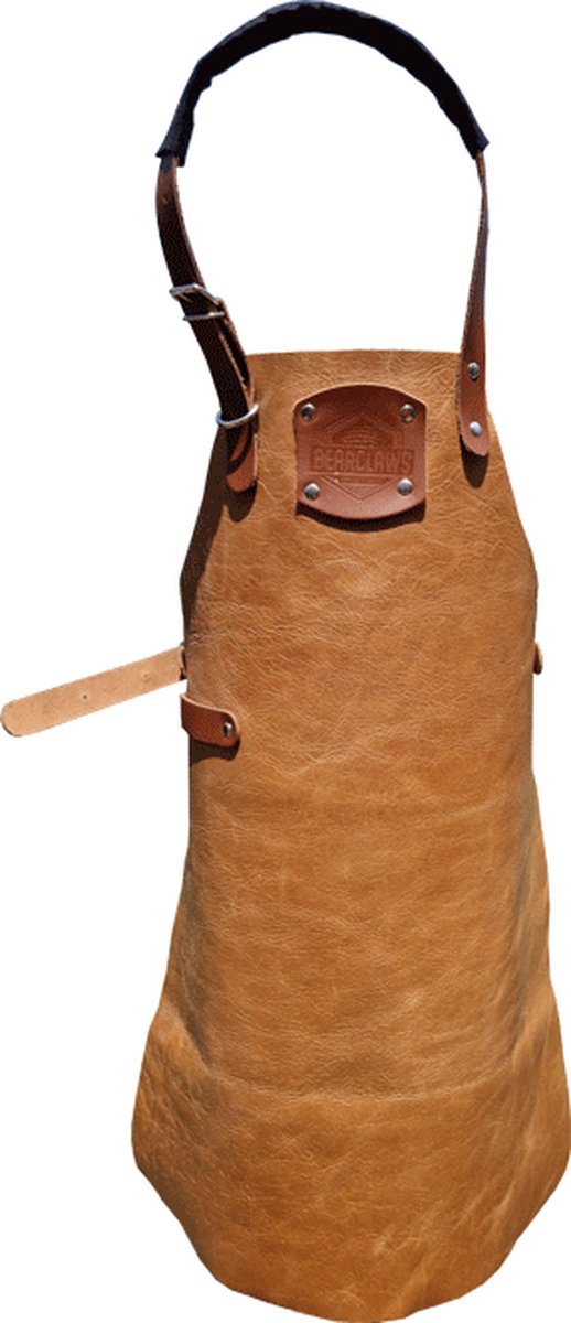 Handgemaakt Leren BBQ Schort voor Kinderen