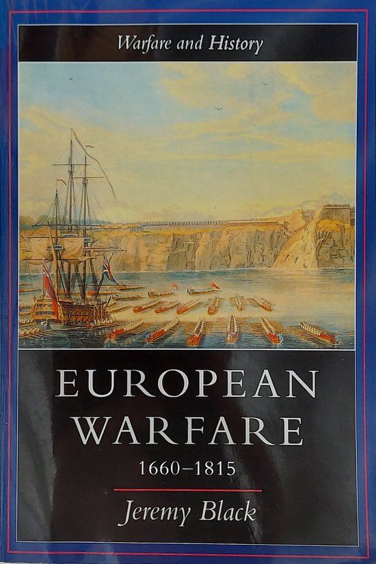Omslag van Warfare and History - European Warfare, 1660-1815 door Professor Jeremy Black