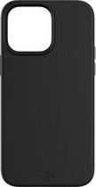 Puro, Icon siliconen iPhone 14 Pro Max hoesje MagSafe-compatibel, Zwart