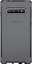 Itskins, Hoesje voor Samsung Galaxy S10 Plus Versterkt spectrum helder, Doorzichtig zwart