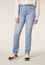 Miss Etam dames Jeans straight fit blauw - Regulier