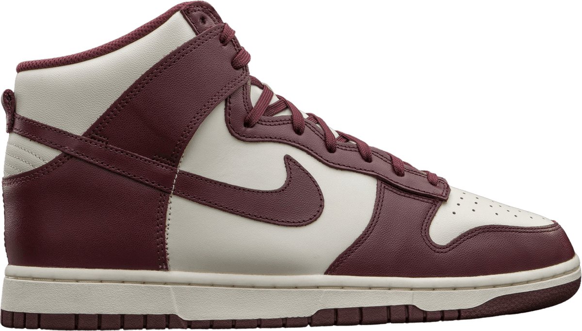 Nike Dunk High Burgundy Crush Sneakers Unisex 601 Kleur Als Op Foto
