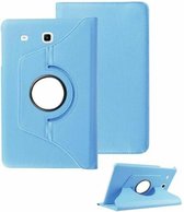 Draaibaar Hoesje - Rotation Tabletcase - Multi stand Case Geschikt voor: Samsung Galaxy Tab E 8.0 inch T375 T377 SM-T375 SM-T377 - Lichtblauw