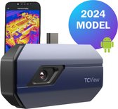 WarmteBeeldCamera voor Android en Windows (USBC) apparaten | Thermische Camera met App | 256 x 192 pixels | -20 tot +500 °C | Hitte Camera voor inspecties | Warmte Camera | voor Android Telefoon | Thermische Inspecties | Lekkage | 30 gram | 0.25W |