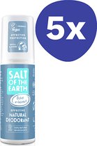 Salt of the Earth Ocean & Coconut Deodorant Spray (5x 100ml)