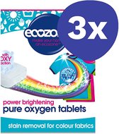 Ecozone Pure Oxygen Brightener Tabletten Gekleurde Was (3x 48 stuks)