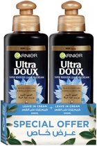 Garnier Ultra Doux Shine Booster Leave-in Cream - 2 x 200 ml