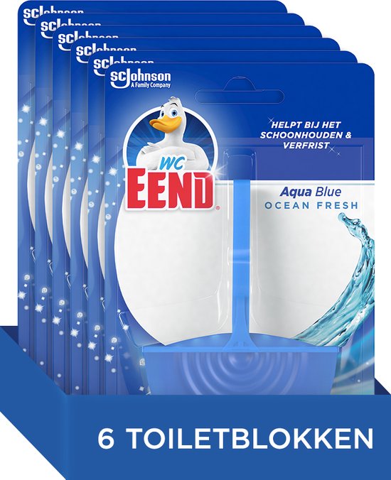 Foto: Wc eend toiletblok aqua blue ocean fresh 6 x 36 g