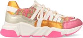 DWRS LOS ANGELES tweed Roze/Champagne - Dames Sneaker - B9101-103 - Maat 38