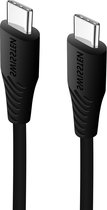 Swissten Textile Type – C To C -Cable – 0.4 m – Fast Charging – Zwart