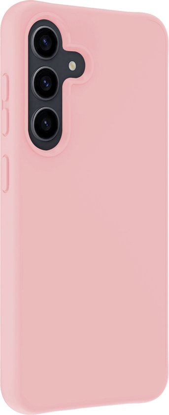 Coque pour Samsung A55 Coque Siliconen Back Cover Case - Coque pour Samsung Galaxy A55 Case Cover Case - Rose Clair - 2 Pièces