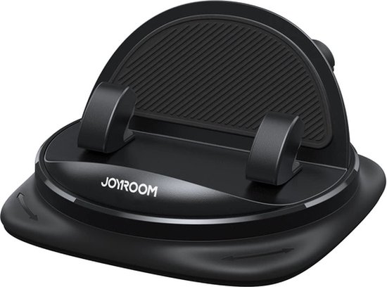 Joyroom Telefoonhouder Met Zuignap Voor Auto, Kantoor, Thuis - Zwart