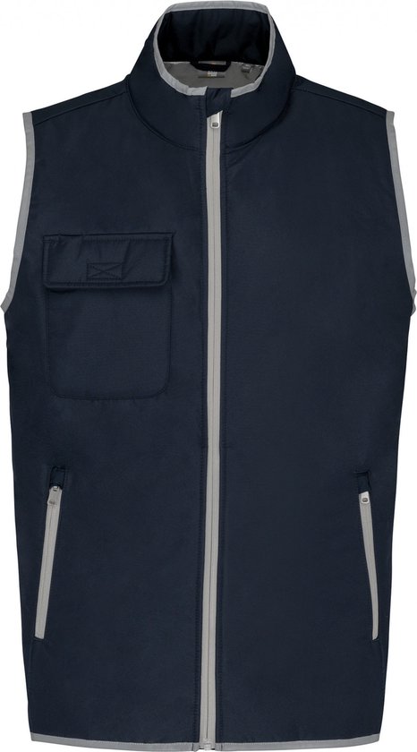 Bodywarmer Unisex XS WK. Designed To Work Mouwloos Navy 100% Polyester
