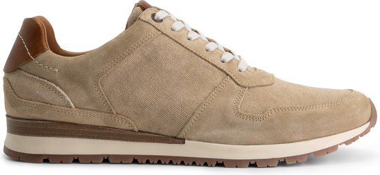 Travelin' Norton - Baskets homme - Chaussures à lacets homme - Taupe - Taille 41