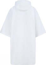 Poncho Unisex One Size Towel City White 100%