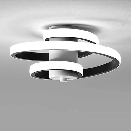 Plafonnier LED, 22 W, spirale créative, plafonnier LED
