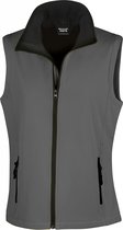 Bodywarmer Dames XS Result Mouwloos Charcoal / Black 100% Polyester