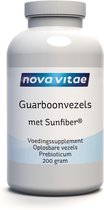 Nova Vitae - Guarboonvezels - Non-GMO - met Sunfiber - oplosbare vezels - prebioticum - 200 - gram