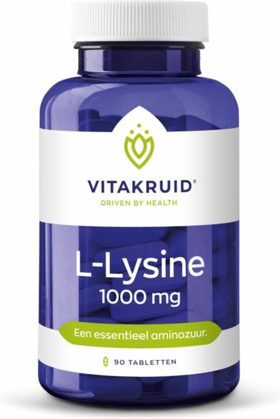 VitaKruid L-Lysine 1000 mg - 90 tabletten