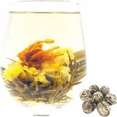 Blooming tea / Thee bloemen - 18 stuks - Assortiment Geschenkdoos - Pu'er