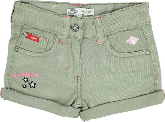 Lee Cooper Broekje Lee Cooper denim groen Kids & Kind Meisjes - Maat: 98/104