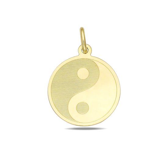 Bijoutier Zwartevalk Pendentif yin et yang en or 9 carats - 14.272
