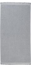 Bol.com Vtwonen Groove - Douchehanddoek - 60x110 cm - Antraciet aanbieding