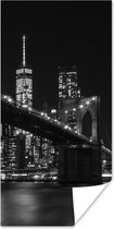 Poster New York - Brooklyn - Bridge - 60x120 cm