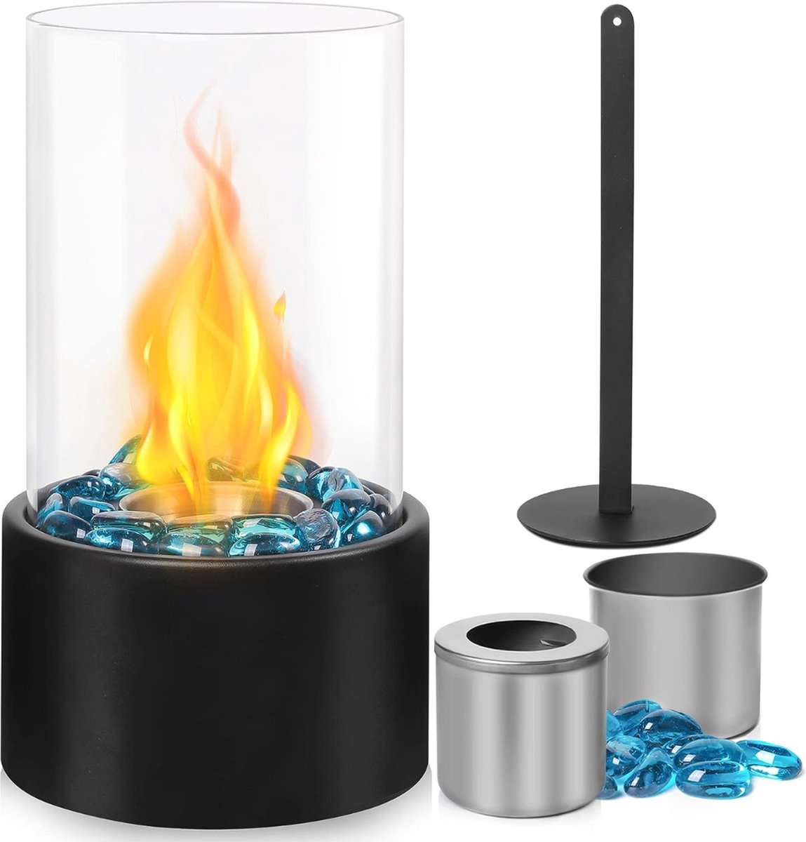 Eufrozy Table Fireplace - Portable Indoor Table Fire