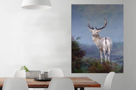 Affiche Cerf - Forêt - Bruyère - 90x120 cm