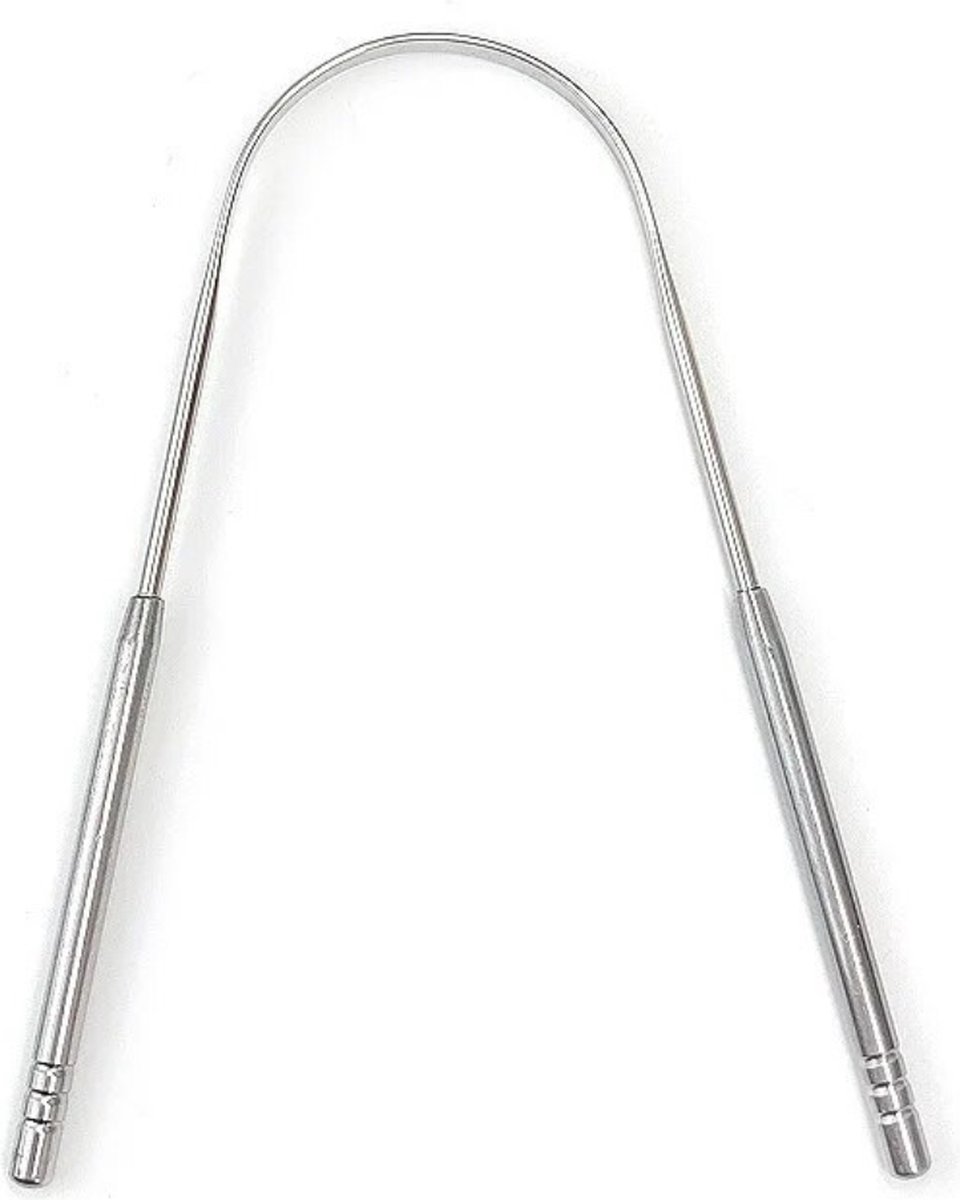 Goedkoopste Hoogwaardige Roestvrijstalen Tongschraper - Schraper Reiniger Met Frisse Adem - Bedekte Tongborstel - Voor Mondhygiëne