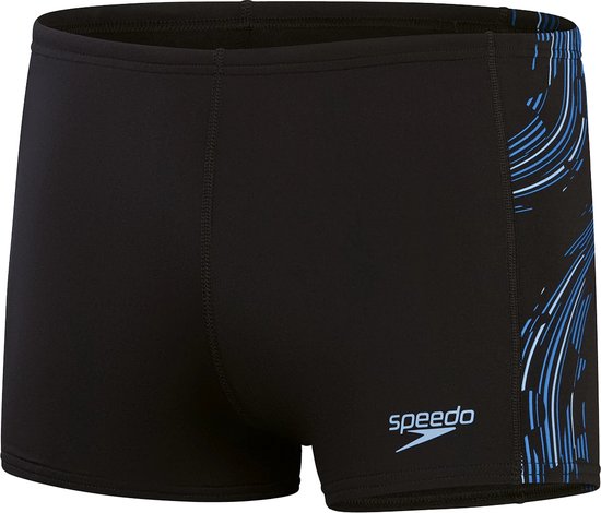 Boxer de natation à panneau technique Eco+ Speedo en noir.
