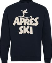 Sweater Après Ski | Apres Ski Verkleedkleren | Fout Skipak | Apres Ski Outfit | Navy | maat S