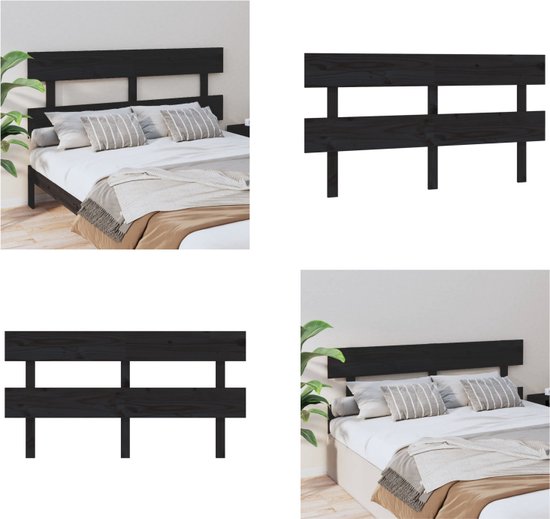 DHOME Hoofdeinde Van Gerecycled Hout Dm Japanse Stijl Met Poten 150x115cm Bedden 150 Eiken